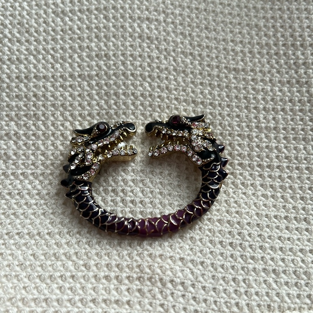 Vintage Dragon Brooch